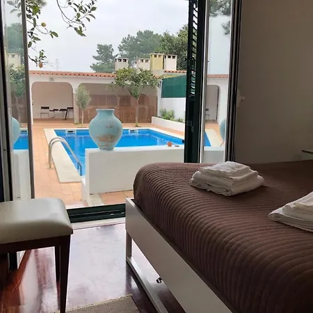 Semesterbostad Caparica Pool Beach House Charneca (Setubal)